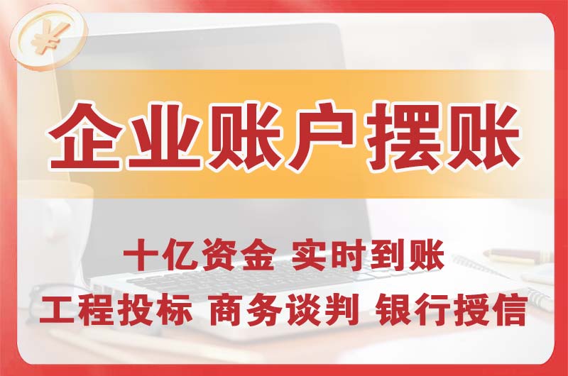 瑞昌企业账户摆账